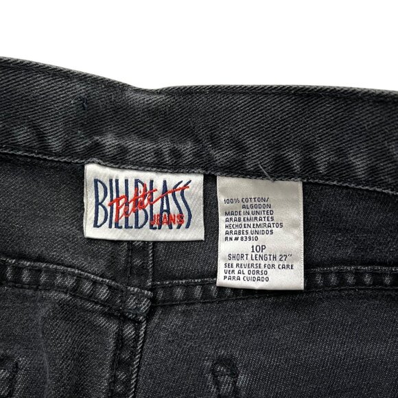 Vintage 90s Bill Blass Womens Taper Jeans Lot Size 6 Green Black Mom‎ Grunge - Picture 4 of 15